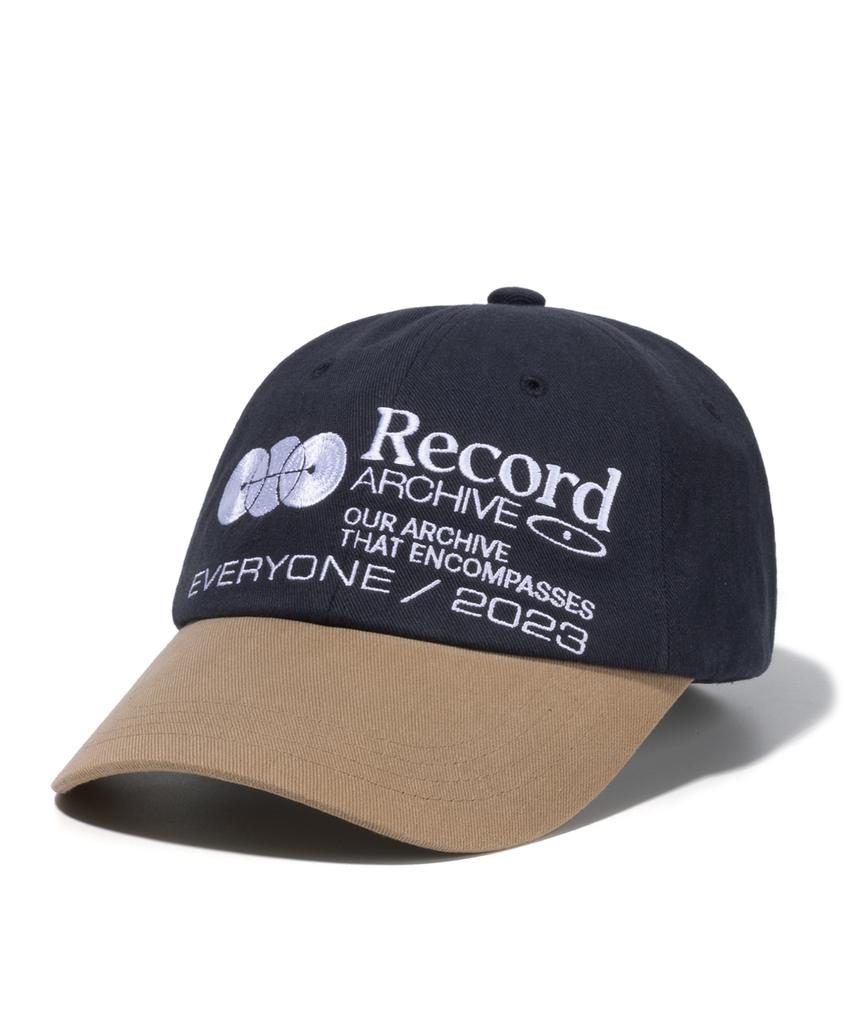 Suku Record Ball Cap - Dark Navy/Beige