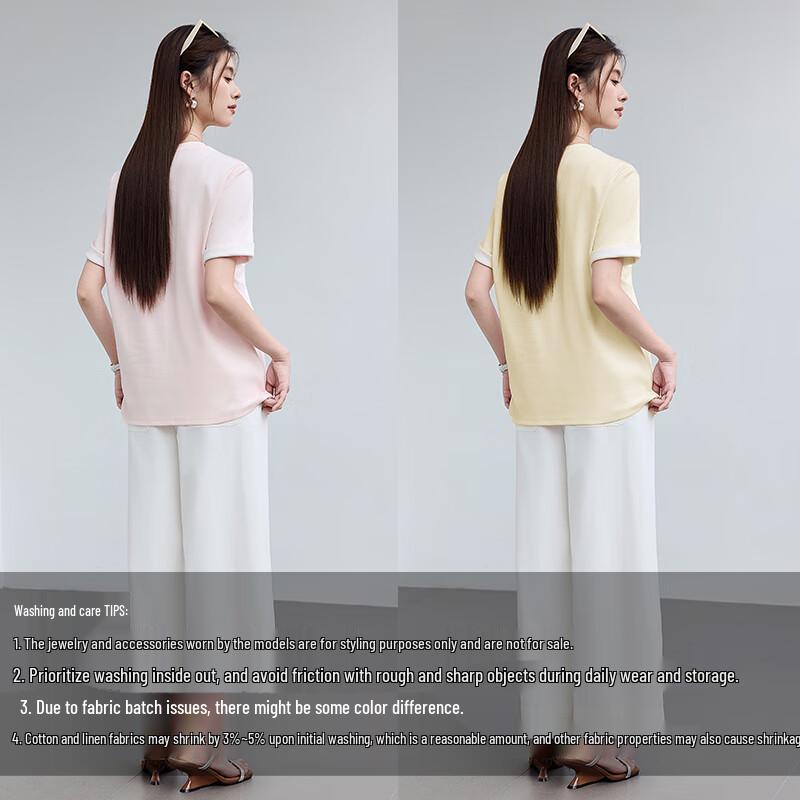 VICTORIA&VERA Women's Heart Diamond Short Sleeve T-Shirt