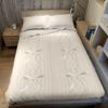Spitzen-Schleifen-Strick-Flanell-Decke Warm Weich Halloween Weihnachten Sofa Warm Gemütlich Dekoratives Dekor Geschenk für Alle Jahreszeiten