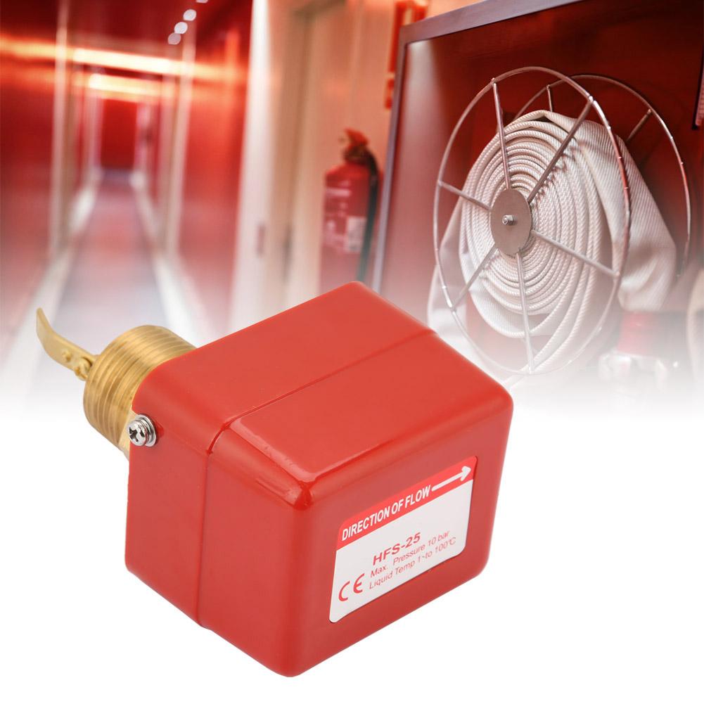 Partial Stainless Steel Type 6 380V 1  Paddle Control Water Flow Switch 1.0MPa SPDT Contacts