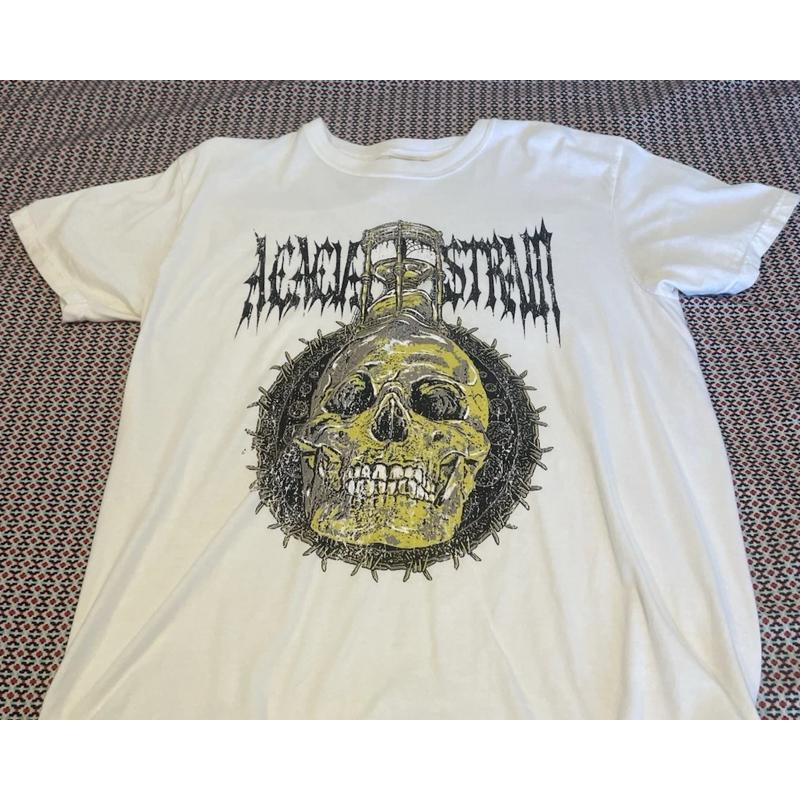 The Acacia Strain Hourglass Skull Design T-Shirt