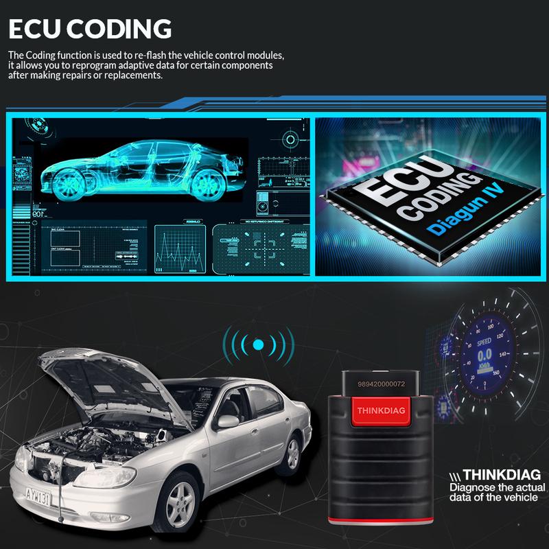 Thinkdiag Heißversion OBD2 Auto-Diagnosewerkzeuge Mit Vollem System 16 Reset 1 Jahr Kostenlos OBD2 Scanner PK X431 iDiag Easydiag 3.0