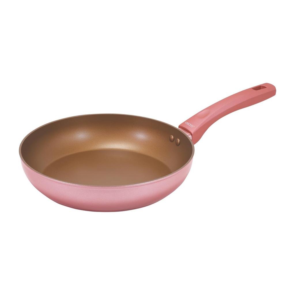 VISIONS 26cm Frying Induction Gold Pink CP-8795 Pan, Compatible, Coating,