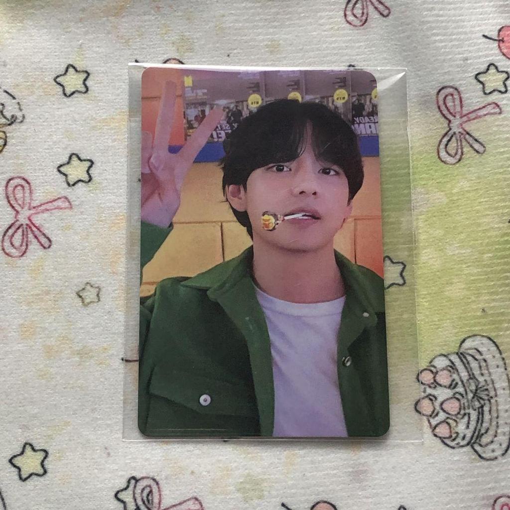 [USED] Taehyung P.T.D STAGE-SEOUL GLOBAL BTS Trading Card