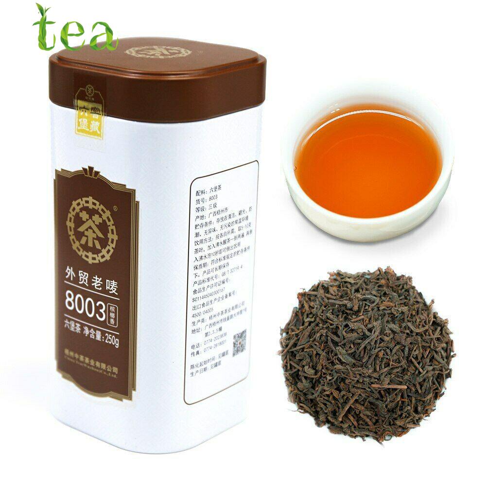 

Китайский чай Лю Бао Ча 8003 Areca Catechu Incense Китайский темный чай 250г