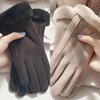 Winter Sports Warm Gloves, Women's Riding Windproof Waterproof Coldproof Winter Driving Skid-proof Touch Screen Gloves