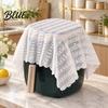 Decorative Embroidery Protector Dustproof Cloth Dust Cover White Lace for Kitchen Small Appliances Air Fryer