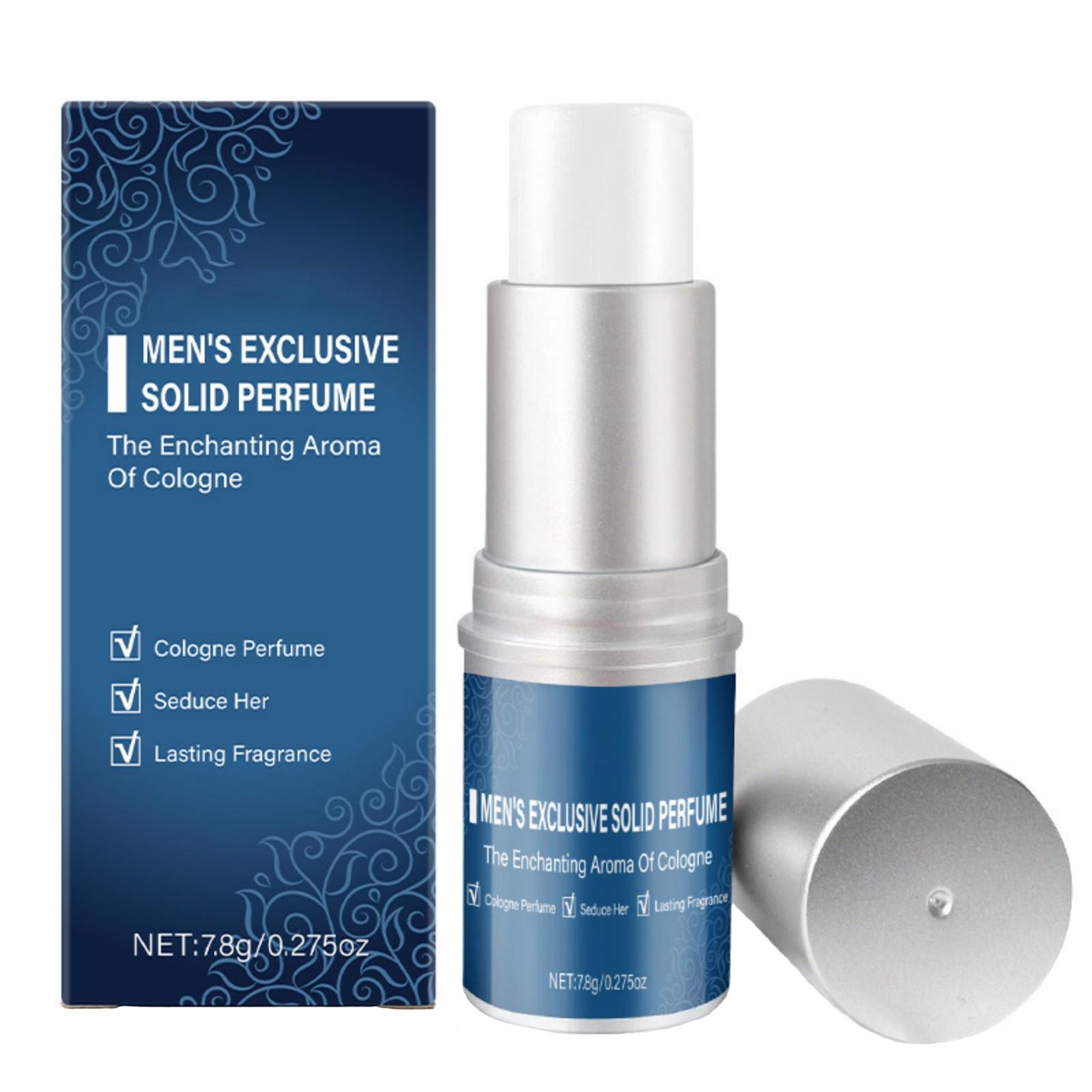 

Твердые духи Стойкие Свидания Легкие Мужские и Женские Вращающиеся Портативные Флиртующие Духи синий