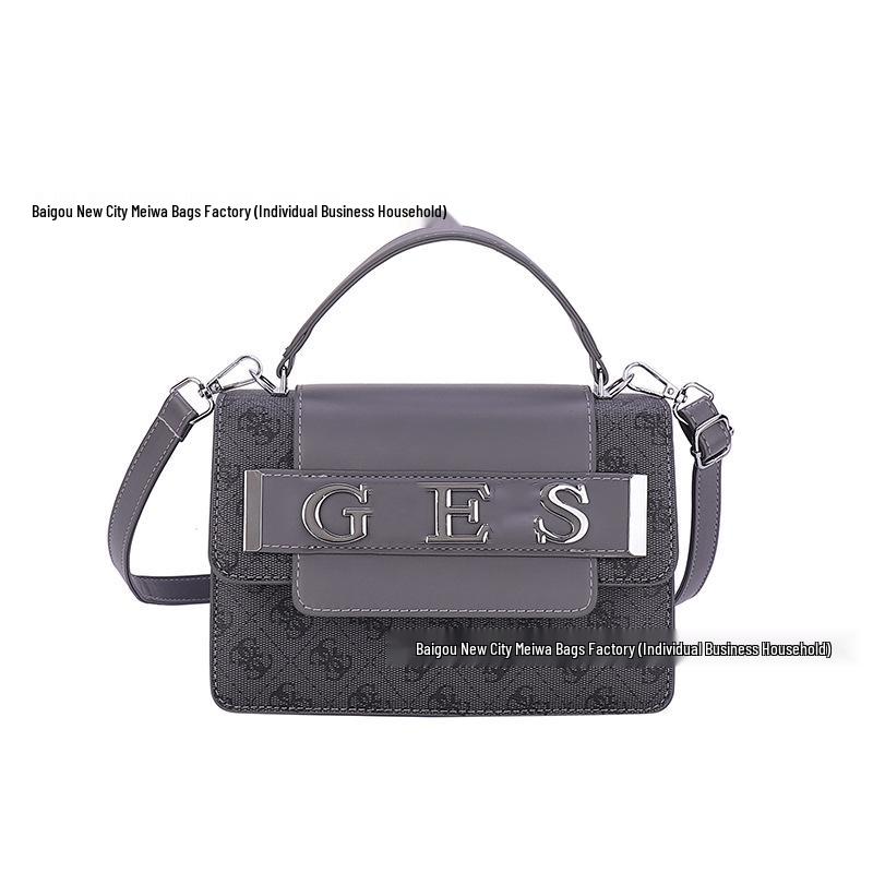 

2025 Best-Selling Single-Shoulder Floral Crossbody Bag for Women серый