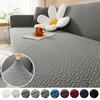 Jacquard Sofa Cover For Living Room Slipcovers Stretch Polar Fleece Armchair Protector Elastic L Shaped Sofa 1/2/3/4 Seater