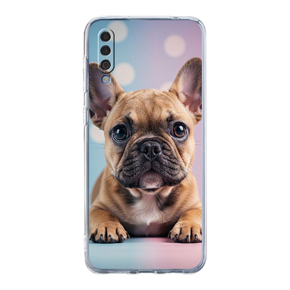 Phone Case For Samsung A56 A36 A26 A16 A14 A12 A22 A32 5G A34 A42 A52 A54 A50 A70 A72 A40 A04S A06 Cover French Bulldog Dog Pet