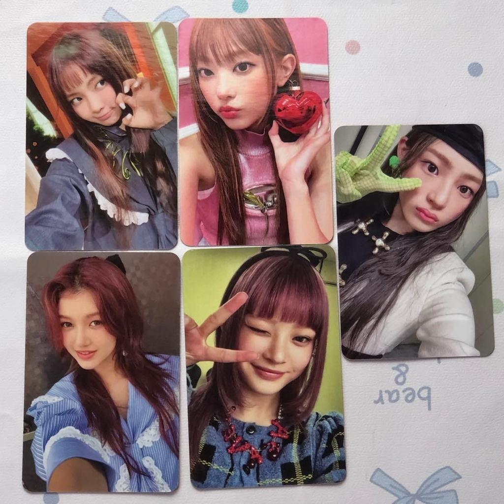 [USED] NewJeans NJZ omg DITTO Sanok trading cards, all 5 cards