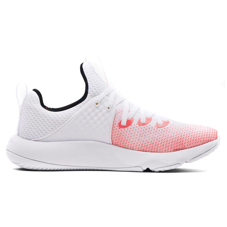 Under Armour HOVR Rise 3 Comfortable Versatile Fabric Synthetic Leather Durable Breathable Non-Slip Low-Top Running Shoes Women sneaker 3024698-100