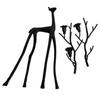Iron  Deer Candle Stand Multi Functional Table Decoration Holiday Ornaments For Christmas Display