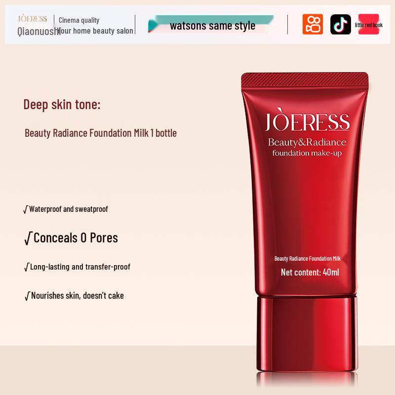 Oil-Control Long-Wear BB Cream: Hydrating, Concealing, and Non-Transferring Foundation Liquid. 40ml