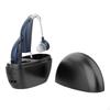 Hearing Amplifier Portable Intelligent Noise Canceling Earphone Voice Device Skin Black