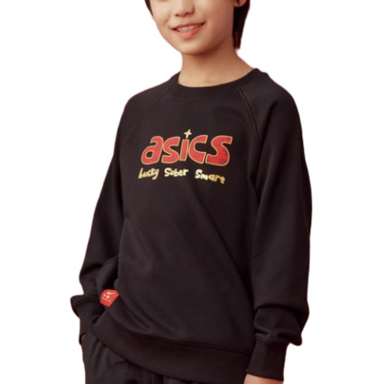 Asics X YISHUJIA,LIANMINGKUAN Sweatshirt Urban Trendy Black Teenagers 331251213001-001