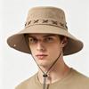 New men's and women's big edge bucket hat anti-ultraviolet sunshade cowboy hat folding sunscreen hat anti-splashing mountaineering hat