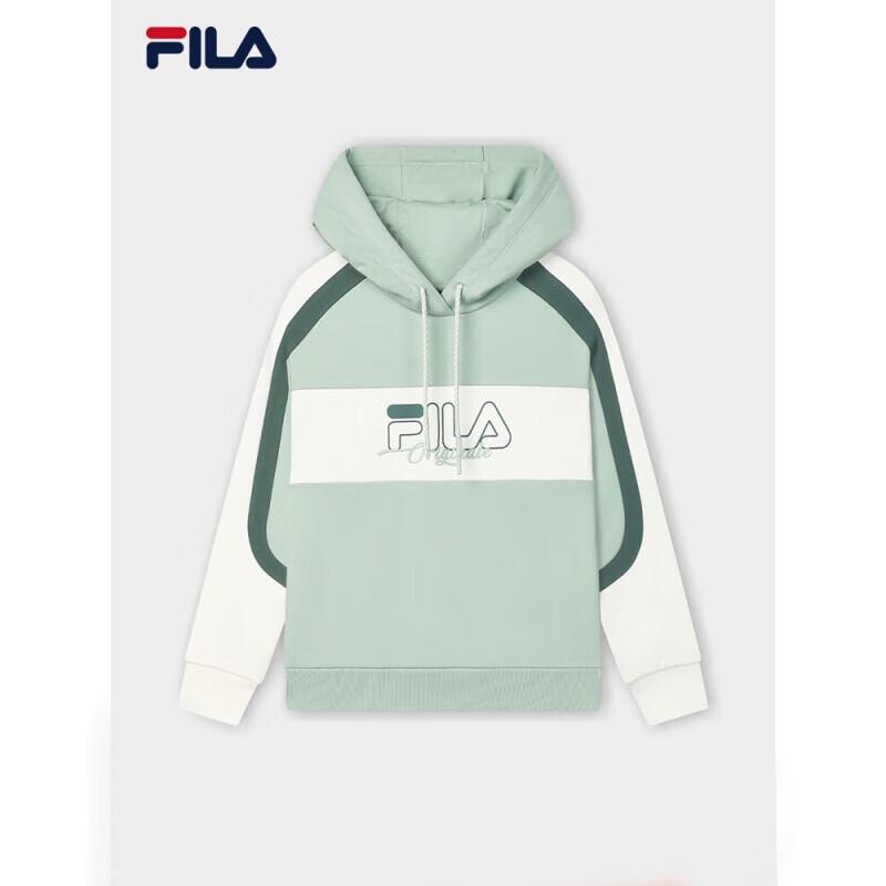 FILA Women s 2024 Winter Hooded Logo Sweatshirt S