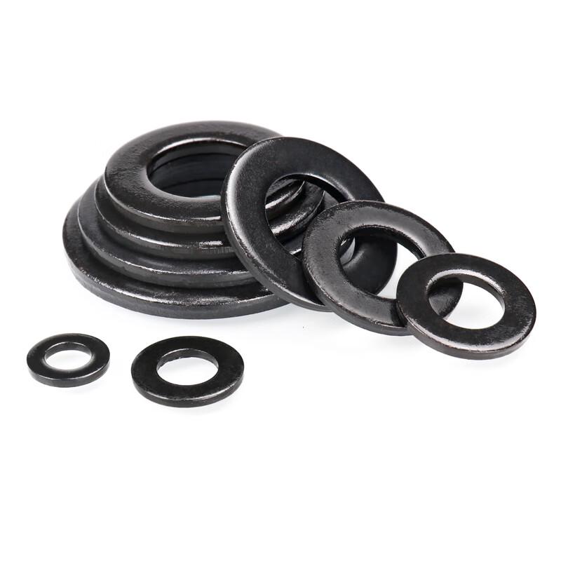 CT Black Carbon Steel Flat Washers