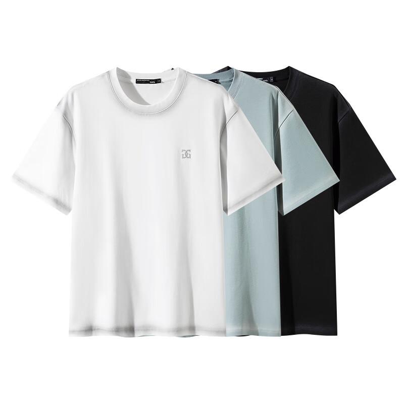 GXG Men's Classic Washed Embroidered T-Shirt