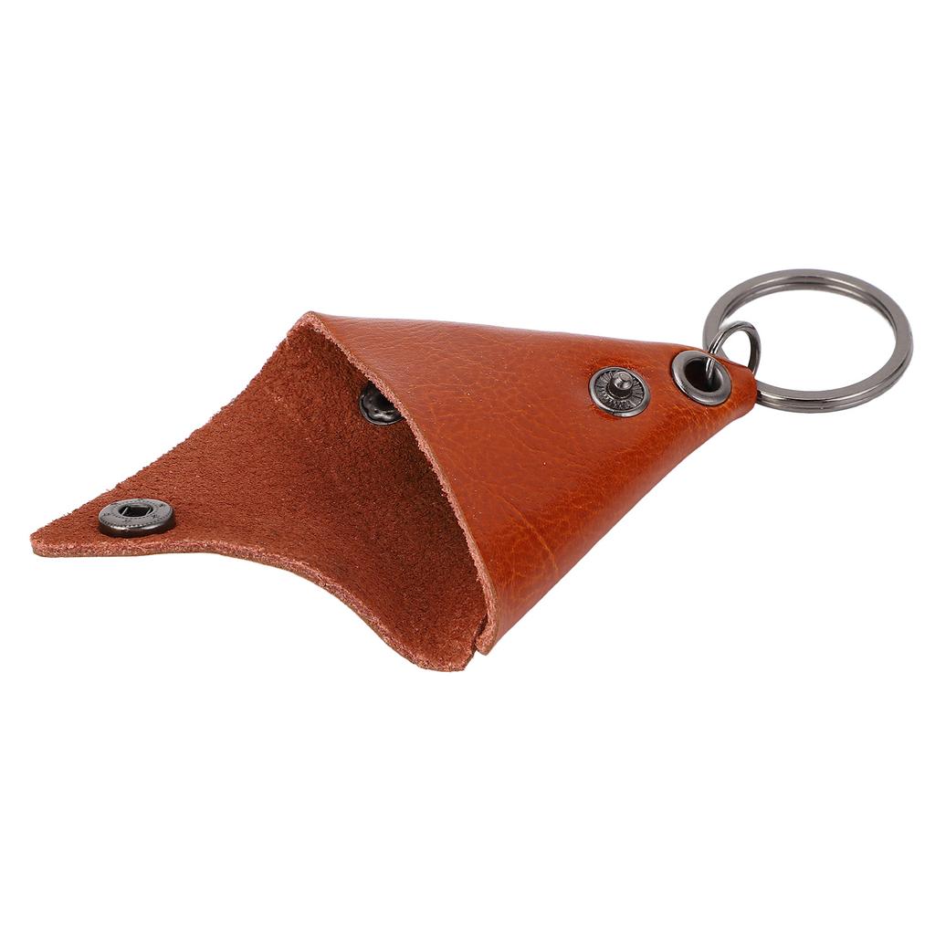 Geantă pentru Pene de Chitară Piele Sintetică Impermeabilă Ușor de Curățat Portabilă Design Breloc Suport pentru Pene de Chitară