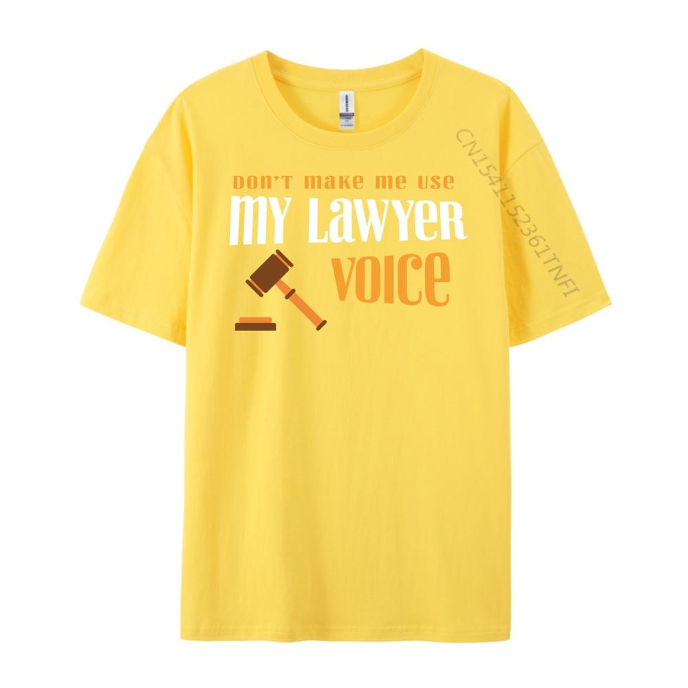 Funny Lawyer Voice Attorney Law School Student Graduation Clothing Mens Clothing Deals Graphic Tshirts