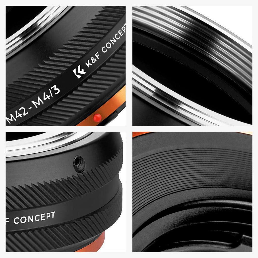 Concept Lens Mount Adapter mount lens to Micro Four Thirds mount K&F KF-42M43.IV (M42 conversion)