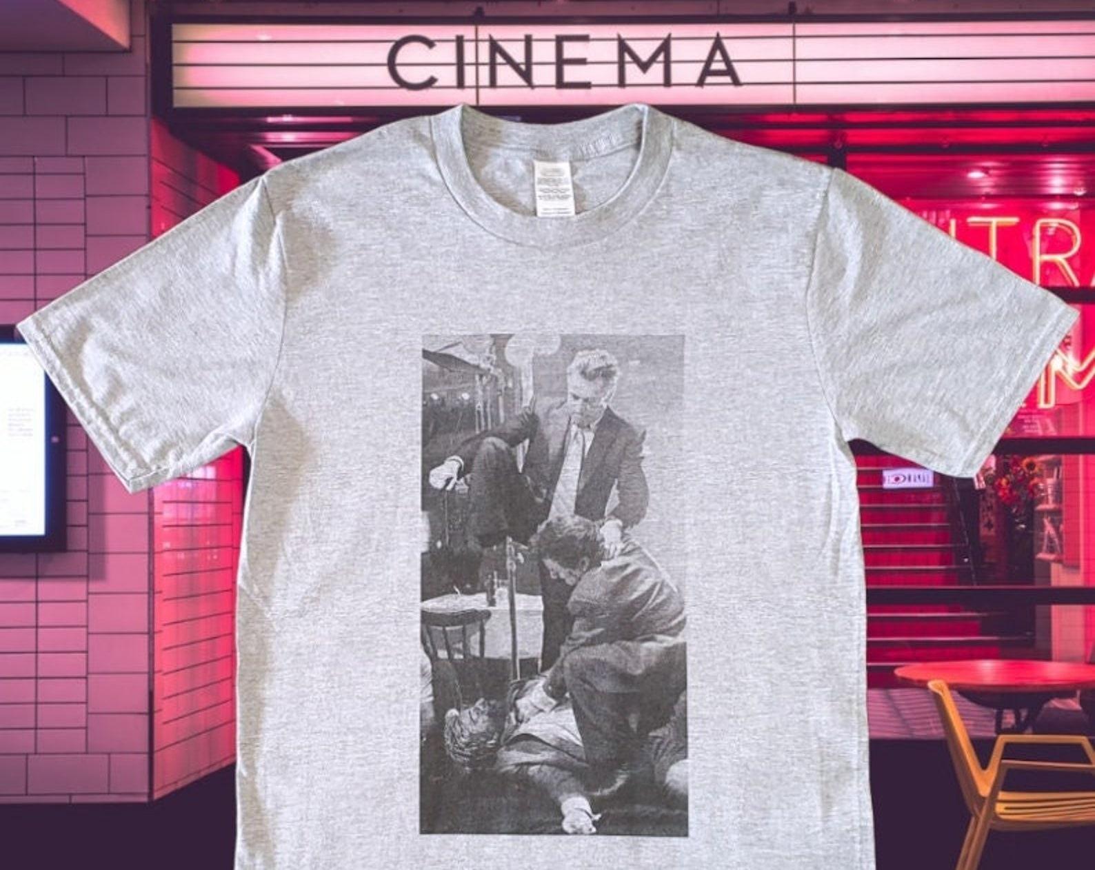 Goodfellas T-Shirt: Robert De Niro & Joe Pesci - Unisex Grey Tee 4XL