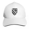 Bosnia BiH BosniaHerzegovina Original Crest in Black  White Baseball Cap Military Cap Unisex sailor cap for Unisex For Unisex Womens