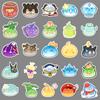 50 Q Version Graffiti Stickers Cartoon Cute Game Guka Decorative Laptop Stickers