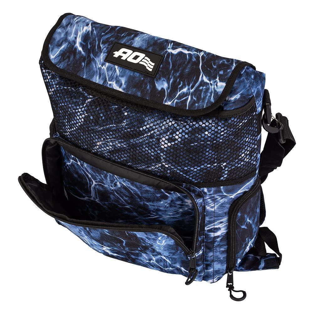 AO Coolers Cooler Bag 18 Backpack Soft Cooler AOELBFBP Bluefin Backpack Cooler Bluefin Backpack Soft Cooler Bag Outdoor [Used]
