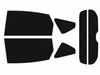 MOS SHIELD Car Window Rear Compatible with Prius Alpha ZVW40W Hard with Rear UV Cut (Domestically Processed) Film, Set, ZVW41W, Smoke, Wiper,