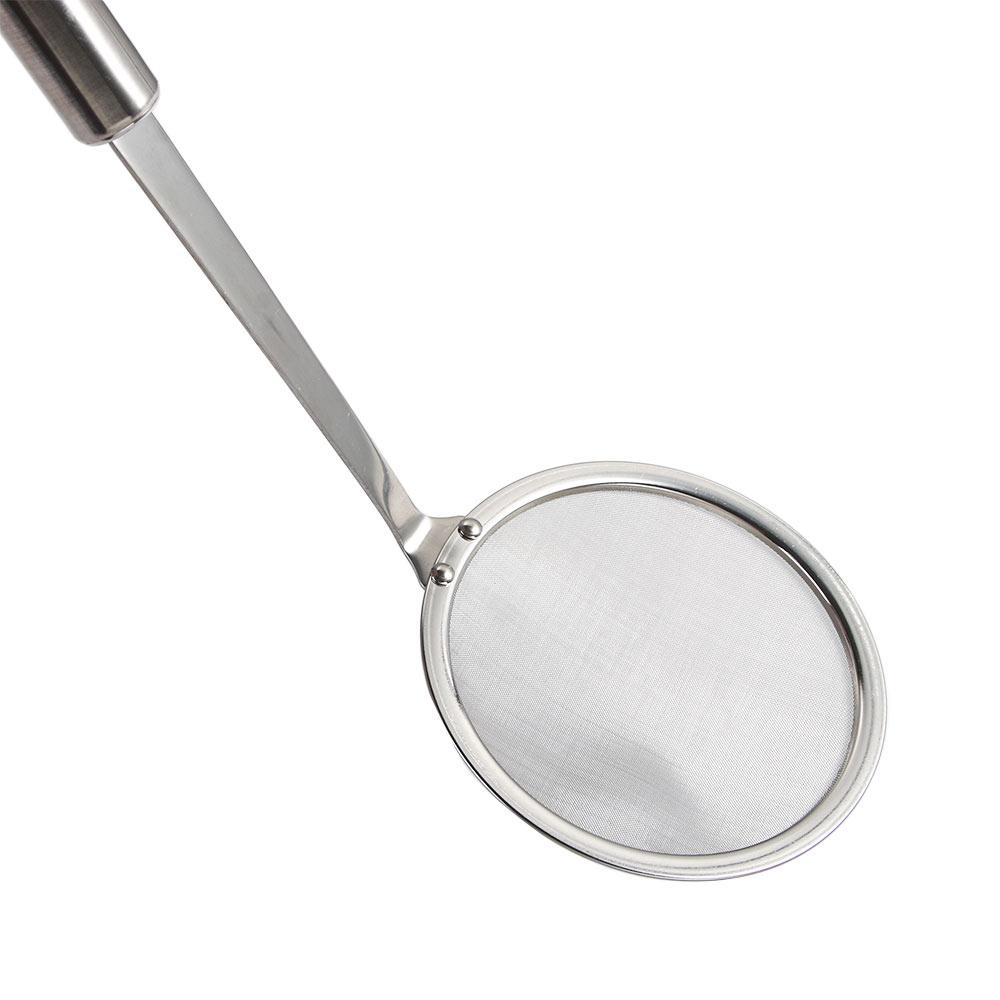 Cooking Stainless Steel Fine Mesh Practical Sifting Filter Spoon Strainer Oil Skimmer Colander