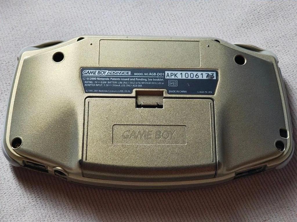Nintendo GBA Console Pokémon Center New York Exclusive