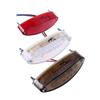 1Pc 28 LEDs 3W 12V Motorcycle Rear Light Led Bike Rear Tail Stop Brake Ellipse Light Easy To Mount Directly Bolt On 12cmx3.5cm