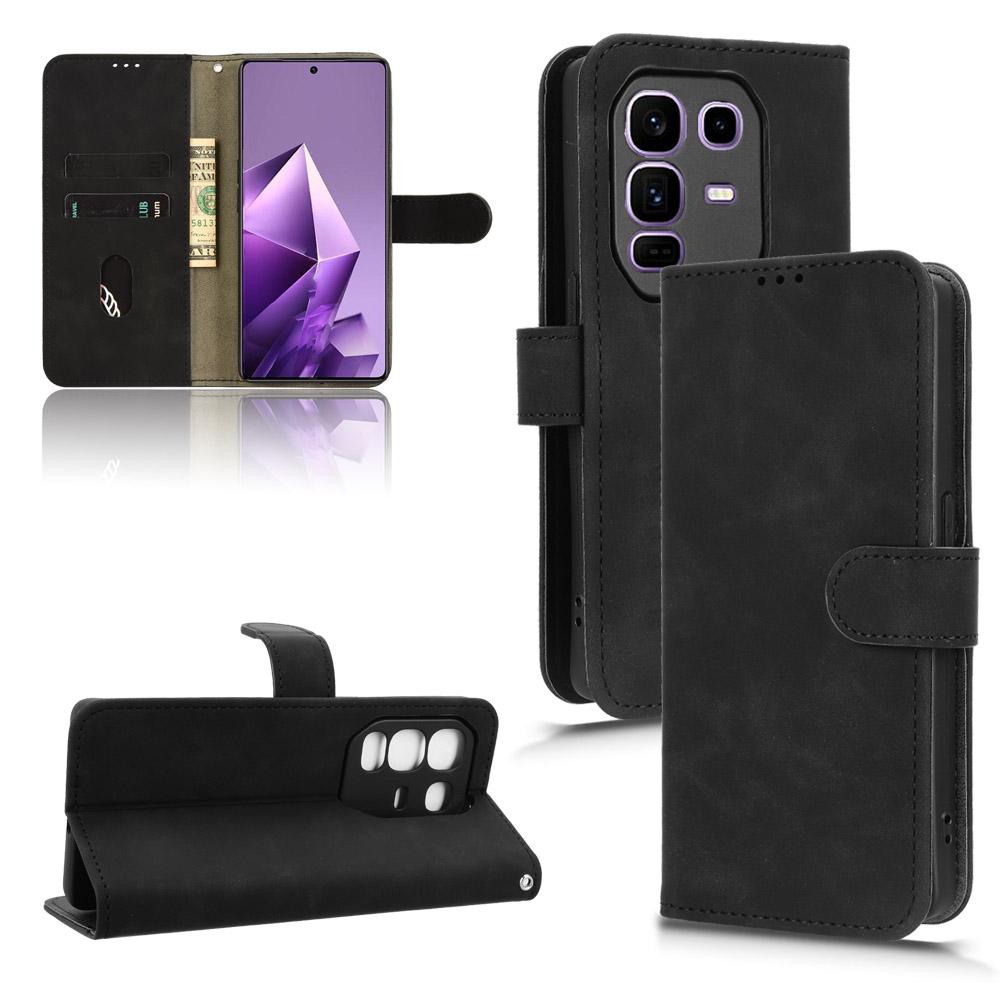 For Infinix Note 50 Pro+ 5G Leather Case Skin Feel Anti Drop Wallet Flip Phone Cover