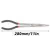 Bent Tip Curved Nose Pliers 11 Inches 45 Degrees Pliers Extended Handle Pliers  DIY Projects