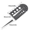 Efficient Stainless Steel Thread Screw Gauge Machine Manufacturing Gauge for Precise Metric and British Measurements