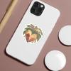 50 Cute Wind Plant Flower Series Graffiti Stickers Mobile Phone Notebook Waterproof Decorative Stickers Plant Stickers