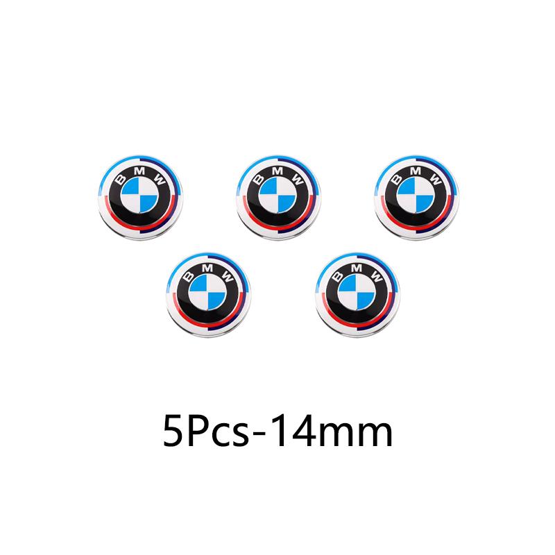 For BMW New 2025 Car Remote Key Logo Sticker Aluminum Emblem Decal For BMW F12 F13 G30 G32 F34 F40 F45 F46 X1 X2 X3 X5 X4 X6 X7