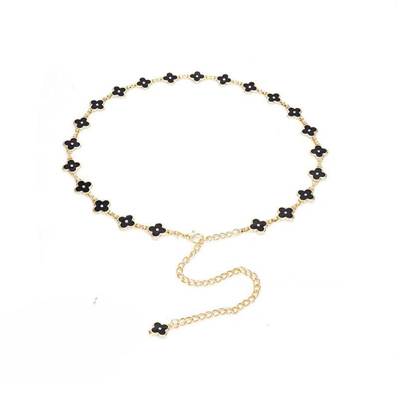 Temperament High-Grade Waist Chain Versatile Fashion Dress Shirt Suit Metal Thin Belt