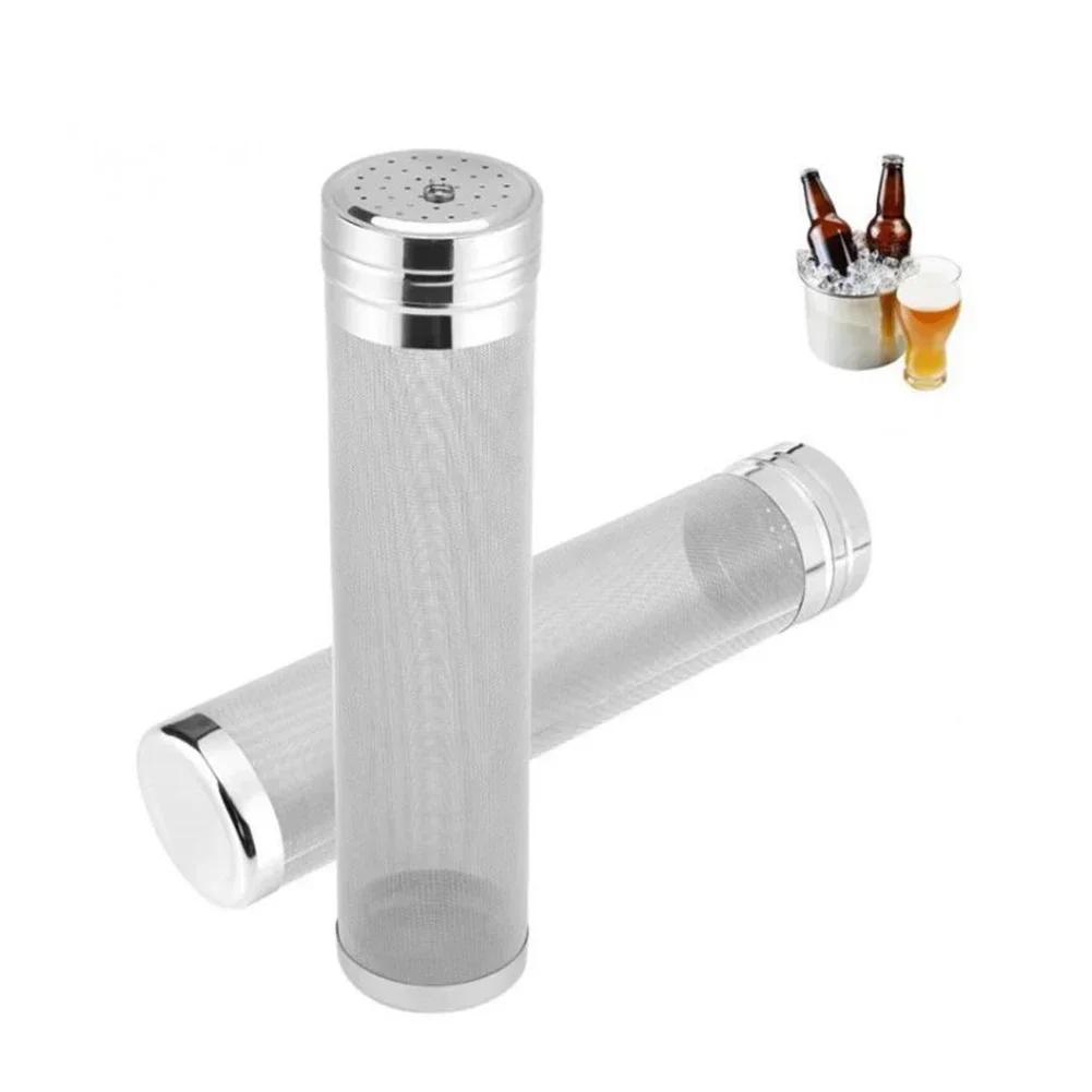 Duurzaam Brouwtrechter Filterpatroon Hop Bier Filter Trechter Filter Zeef Corrosiebestendig Roestbestendig 300 Micron