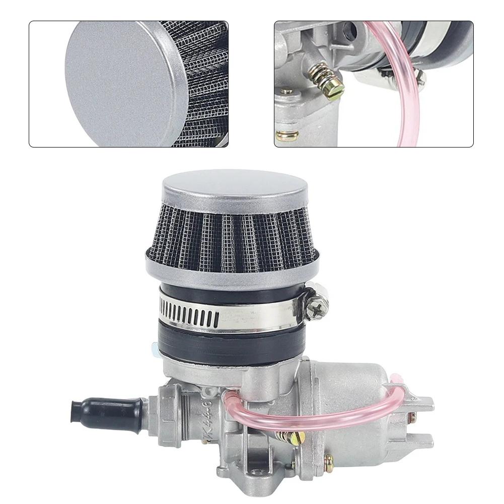 1 Pcs Carburettor Set With Air Filter For 2-Stroke 47cc-49cc Mini Motorcycles 13mm Motorcycle Part Accessories