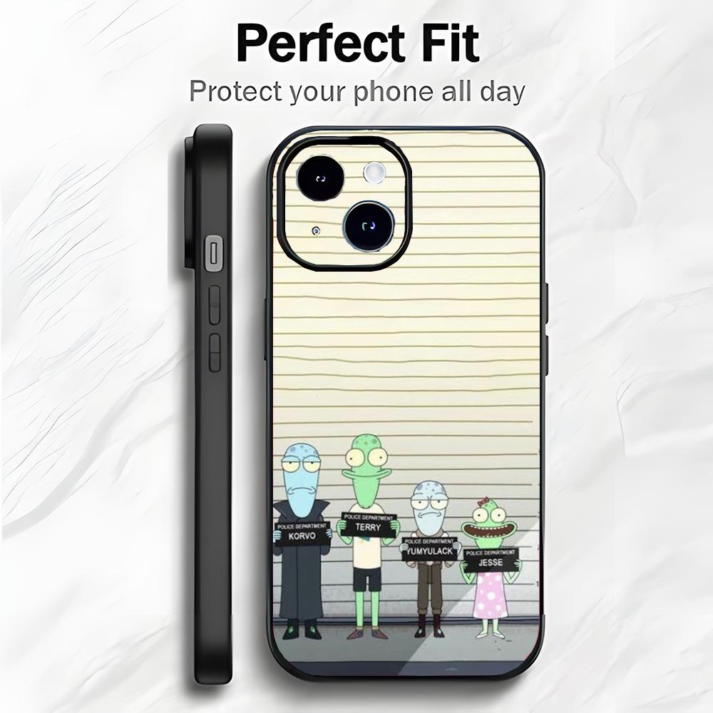Anime S-Solar Opposites pupa Phone Case Phone Case Soft Packaging Lightweight For iPhone17 16 15 14 13ProMax