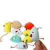 Durable Plush Interactive Catnip Rat Chew Toy for Cats