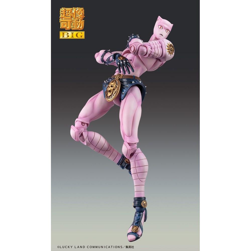Medicos Entertainment JoJo's Bizarre Adventure Part 4 Killer Queen Big Figure 220mm PVC ABS POM Metal Painted Movable Figure