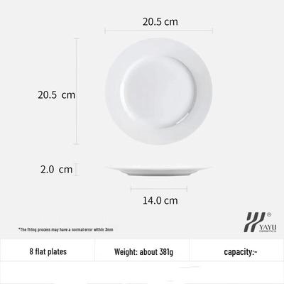 Shangqi Versatile Ceramic Dinner Plates
