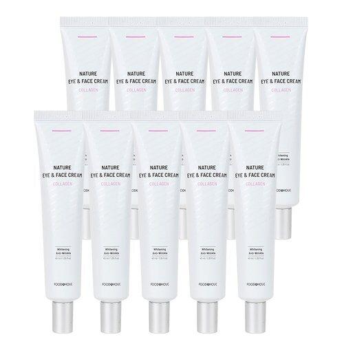 [FoodaHolic] (10ea) FoodaHolic Nature Collagen Eye & Face Eye Cream 40ml_631373
