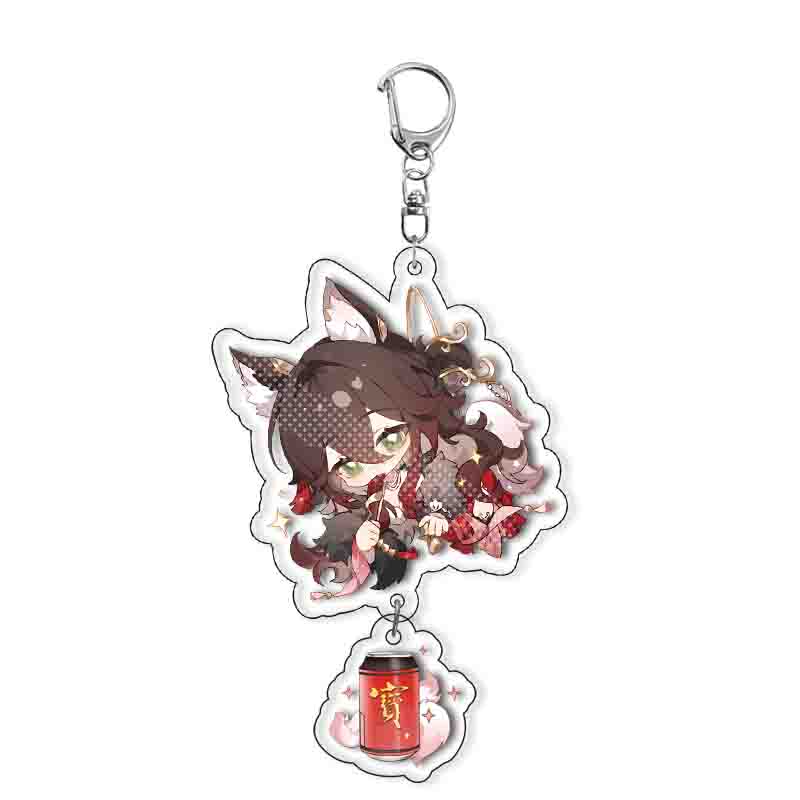 

Game Honkai Star Rail Keychain For Tingyun Aventurine Jade Rappa Aglaea Pendant Keyring Jewelry Fans Friends Gifts 6 cm